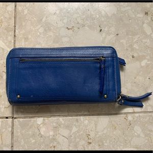 Lucky Brand Blue leather Wallet